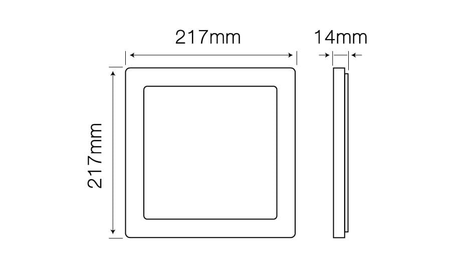 Panel LED line Easy Fix 18W 1450lm 4000K 249464