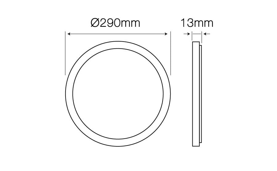 Panel LED line Easy Fix 24W 2200lm 2700K 248832