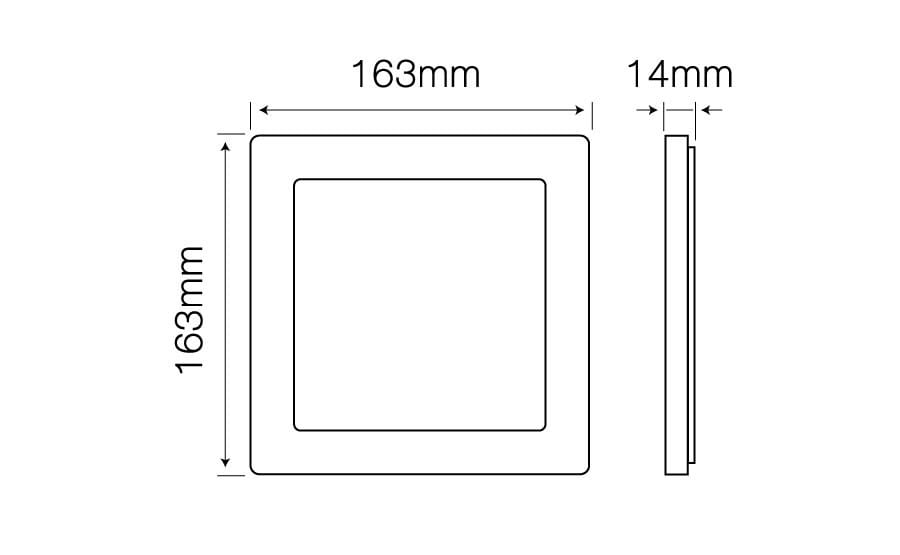 Panel LED line Easy Fix 12W 890lm 4000K 246890