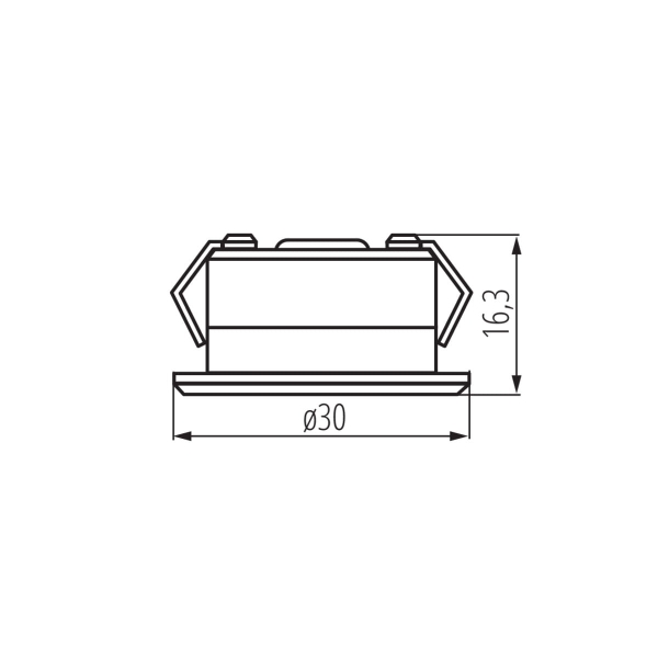 Imber LED NW 1W 23520