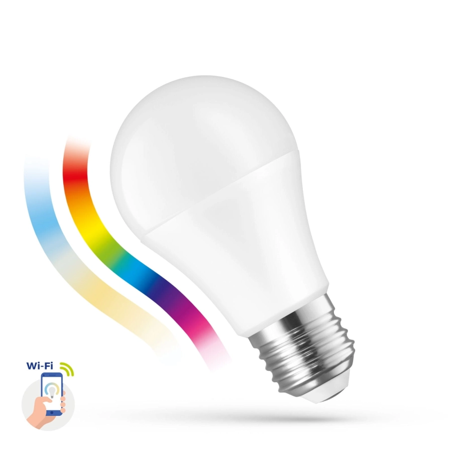 Spectrum LED GLS 13W E27 Wi-Fi SMART CCT/RGB WOJ14473