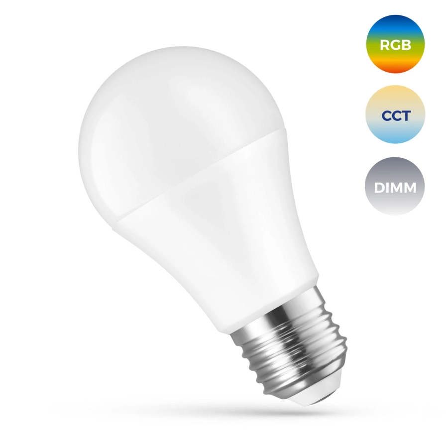 Spectrum LED GLS 13W E27 Wi-Fi SMART CCT/RGB WOJ14473