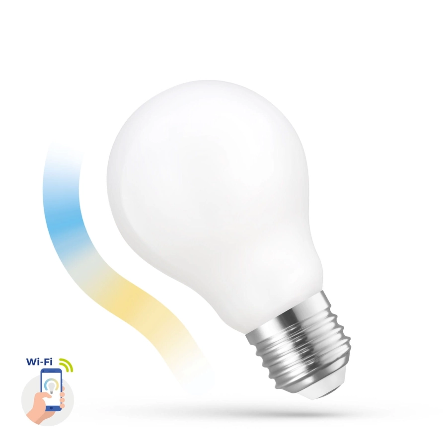 Spectrum LED GLS 5W E27 Wi-Fi SMART CCT/COG WOJ14419