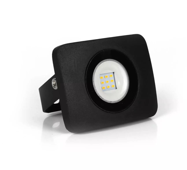 LUMAX naświetlacz LED Surfi 10W 700lm 3000K IP65 czarny LFL410B