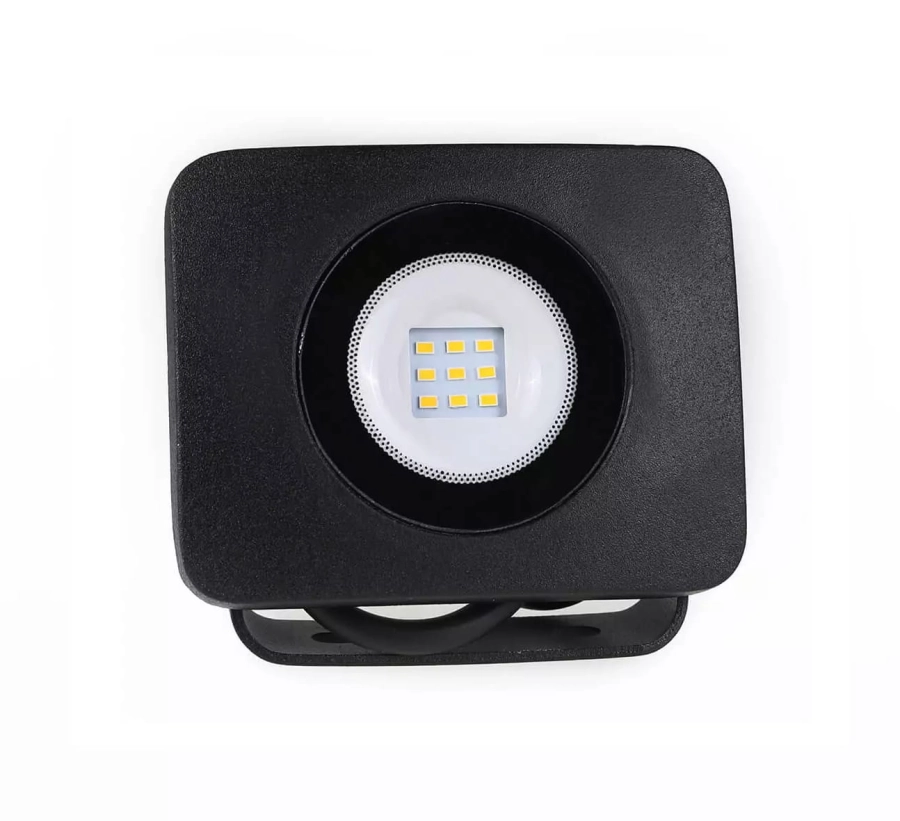 LUMAX naświetlacz LED Surfi 10W 700lm 3000K IP65 czarny LFL410B