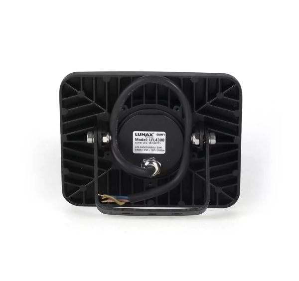 Surfi 30W 2100lm 3000K IP65 czarny LFL430B