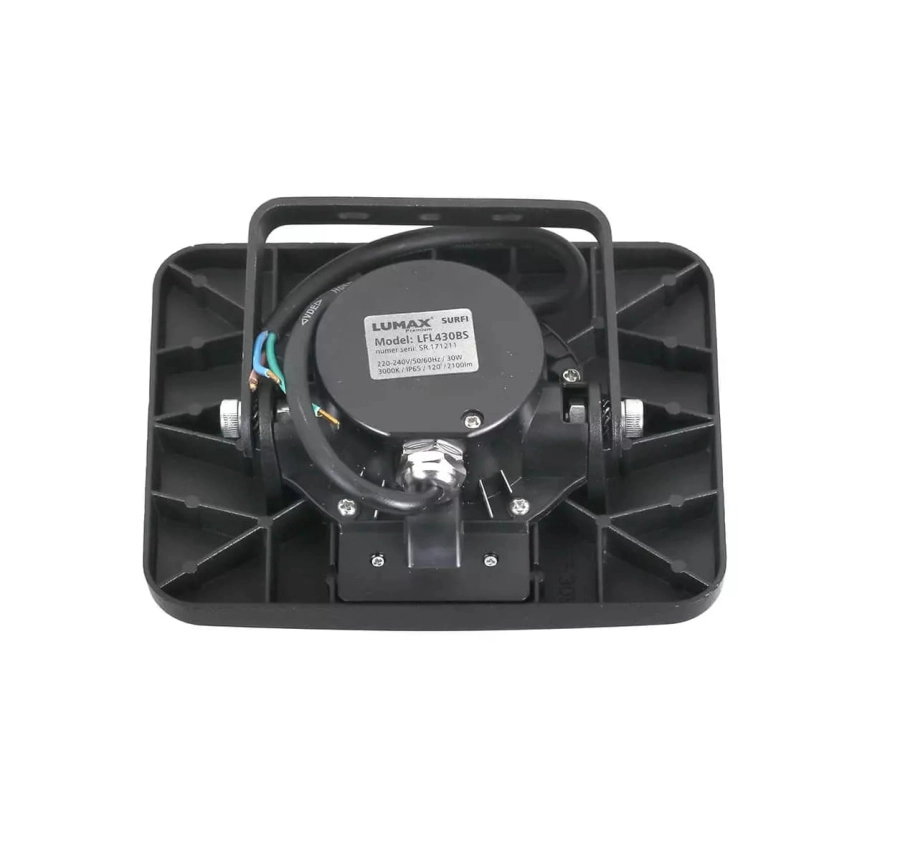 Surfi z czujnikiem 30W 2100lm 3000K IP65 czarny LFL430BS