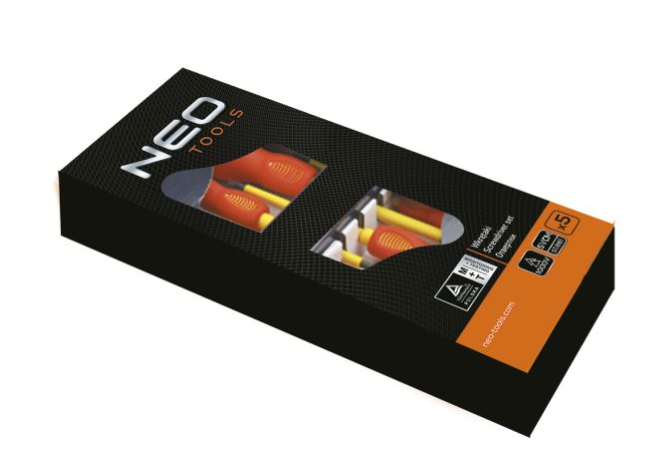 WKRĘTAKI 1000V, ZESTAW 5 SZT., SVCM