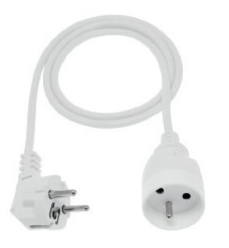 przedłużacz z uziemieniem